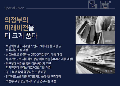 의정부 녹양역세권: 더씨엘59 59층 주상복합 초역세권 상업용지